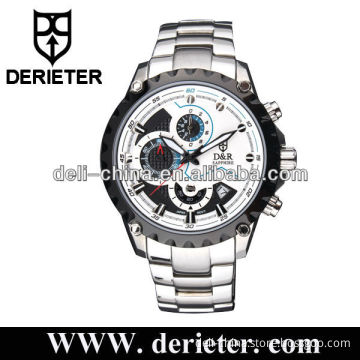 Japan Movement VD57 Men Sports Watches Stainless Steel